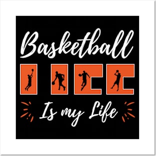 Basketball Is My Life Art Posters and Art